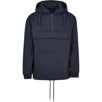 Build Your Brand Pánská mikina přes hlavu - Námořní modrá | 3XL