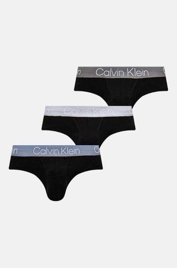 Spodní prádlo Calvin Klein Underwear 3-pack pánské, černá barva