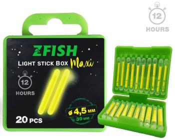 Zfish chemické světlo box 20 ks - 4,5x39 mm