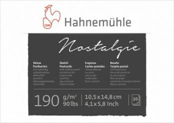 Blok pro kresbu HHM Nostalgie 190g A6 pohlednice