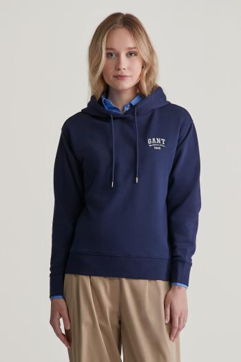 MIKINA GANT SMALL GRAPHIC HOODIE CLASSIC BLUE