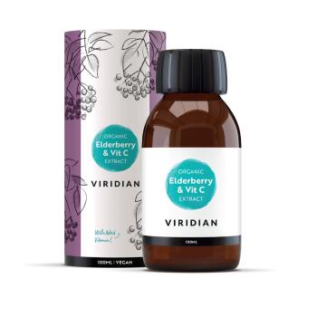 Viridian Elderberry Extract + Vitamin C Organic 100 ml