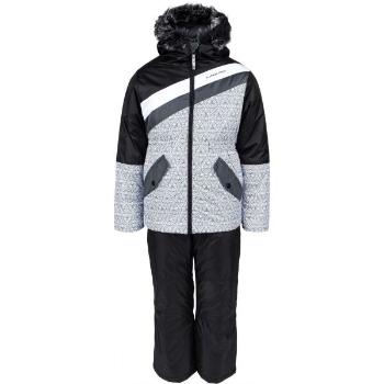 ALPINE PRO SLAVICO Lány síszett, fekete, méret 104-110