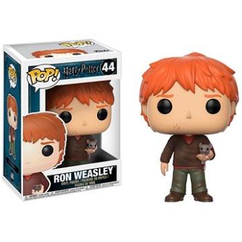 Funko POP! Movies: Harry Potter - Ron Weasley w/ Scabbers (889698149389)