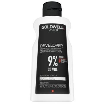 Goldwell System Cream Developer Lotion fejlesztő emulzió minden hajtípusra 9% 30 Vol. 1000 ml