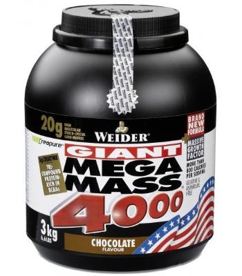 WEIDER Giant Mega Mass 4000  vanilla 3000 g