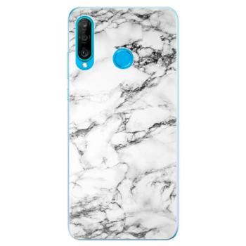 Odolné silikonové pouzdro iSaprio - White Marble 01 - Huawei P30 Lite