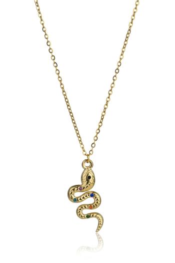 Marc Malone Dámský pozlacený náhrdelník Leilani Gold Necklace MCN23002G
