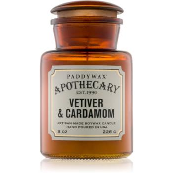 Paddywax Apothecary Vetiver & Cardamom vonná svíčka 226 g