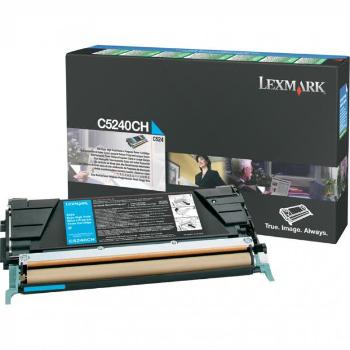 Lexmark C5240CH azurový (cyan) originální toner