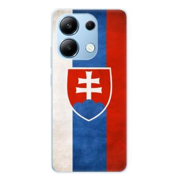 Odolné silikonové pouzdro iSaprio - Slovakia Flag - Xiaomi Redmi Note 13