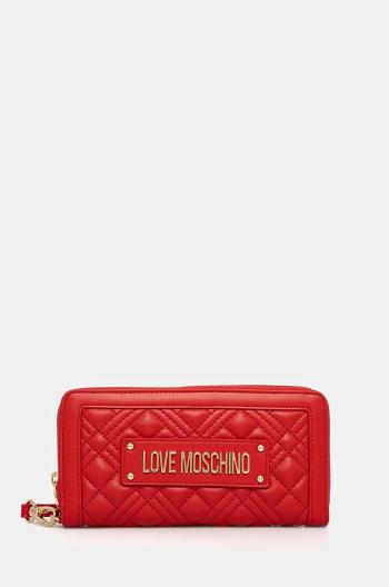 Peněženka Love Moschino červená barva, JC5633PP0L