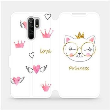 Flipové pouzdro na mobil Xiaomi Redmi 9 - MH03S Kočička princess (5903516313259)