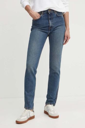 Džíny Pepe Jeans SLIM JEANS UHW dámské, tmavomodrá barva, PL204590HW7