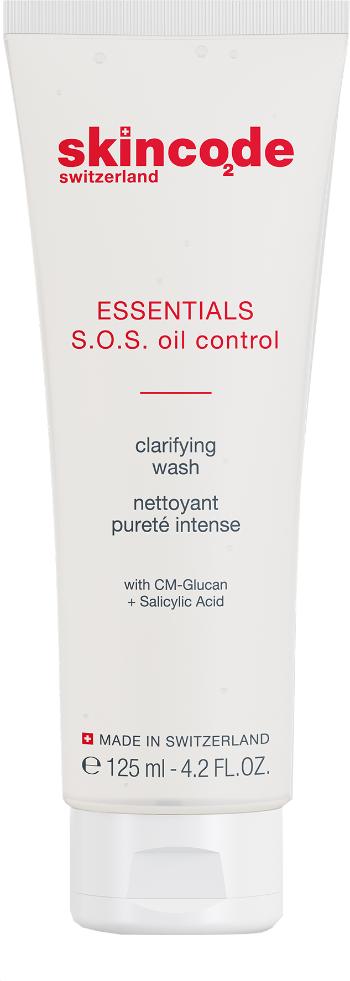 Skincode Jemný čisticí pleťový gel Essentials (S.O.S. Oil Control Clarifying Wash) 125 ml