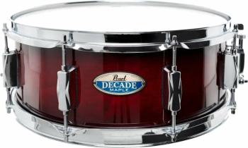 Pearl Decade Maple  DMP1455S/C261 14" Deep Red Burst Snare buben