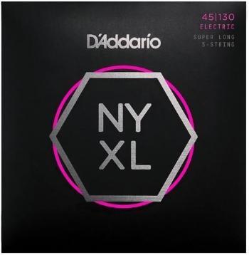 D'Addario NYXL45130SL Struny pro 5-strunnou baskytaru