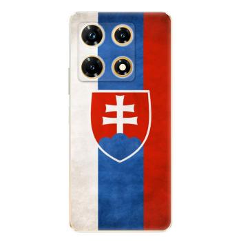 Odolné silikonové pouzdro iSaprio - Slovakia Flag - Infinix Note 30 PRO