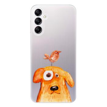 Odolné silikonové pouzdro iSaprio - Dog And Bird - Samsung Galaxy A14 / A14 5G