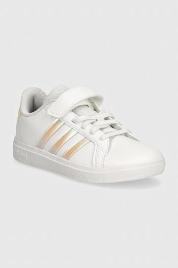 Dětské sneakers boty adidas GRAND COURT 2.0 EL C bílá barva, IE3851