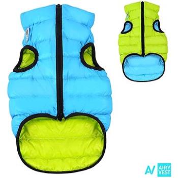 AiryVest bunda pro psy modrá/zelená (CHPbu0500nad)