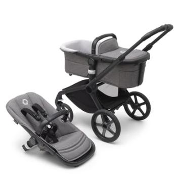 bugaboo Fox 5 Basis kočárek 2023 Black /Grey Melange