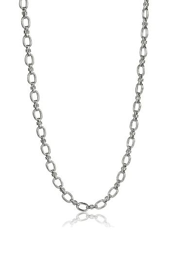 Marc Malone Ocelový náhrdelník pro ženy Elisa Silver Necklace MCN24019S