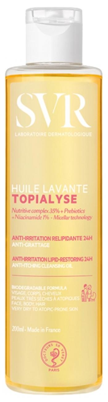 SVR Čisticí olej bez obsahu mýdla Topialyse (Cleansing Oil) 200 ml