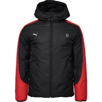 Puma FERRARI STYLE REVERSIBLE PADDED JACKET Férfi télikabát, fekete, méret