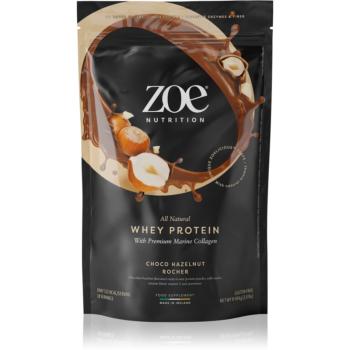 ZOE Whey Protein syrovátkový protein s kolagenem příchuť Choco Hazelnut Rocher 454 g