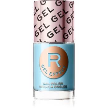 Makeup Revolution Ultimate Shine lac de unghii sub forma de gel culoare I'm Chilled Soft Blue 10 ml