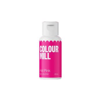 Cakesupplies Olejová barva Colour Mill - Hot Pink růžová 20 ml