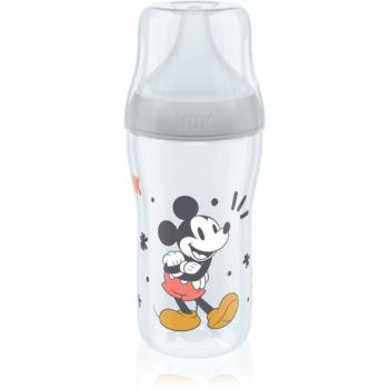 NUK Perfect Match láhev s kontrolou teploty Mickey 260 ml