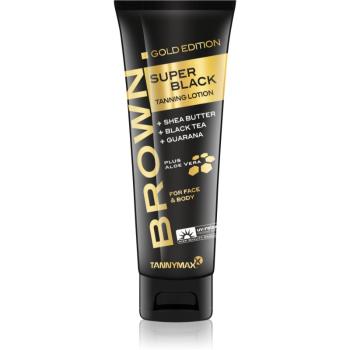 Tannymaxx Brown Super Black Gold Edition opalovací krém do solária pro podporu opálení 125 ml