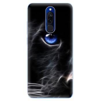 Odolné silikonové pouzdro iSaprio - Black Puma - Xiaomi Redmi 8