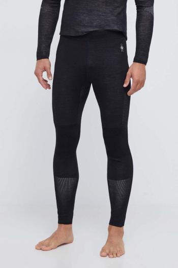 Funkční legíny Smartwool Intraknit Thermal Merino černá barva