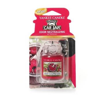 Yankee Candle Luxusní visačka do auta Red Raspberry 1 ks