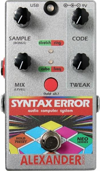 Alexander Pedals Syntax Error Kytarový efekt