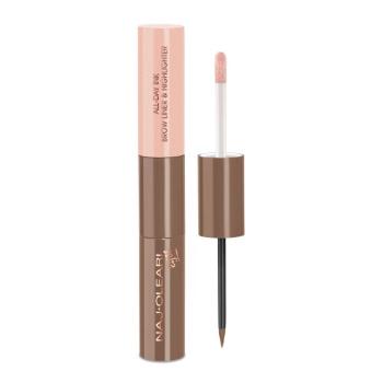 Naj-Oleari All-day Ink Brow Liner & Highlighter dlouhotrvající barva a rozjasňovač na obočí - 01 blondes 2,8 ml + 3,1 ml