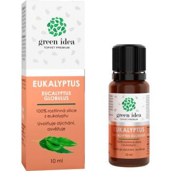 Green Idea Eukalyptus 100% silice pro podporu normální funkce dýchacího ústrojí 10 ml