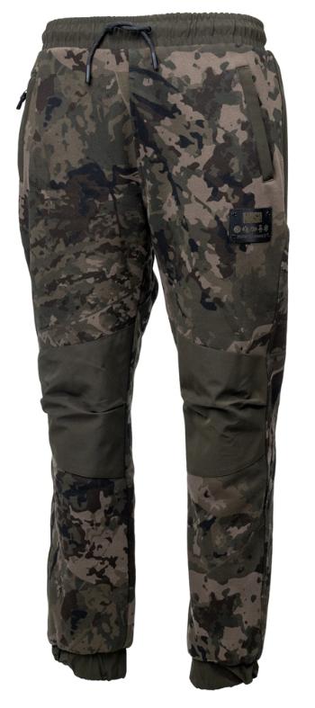 Nash tepláky zero tolerance wind chill joggers camo - xl