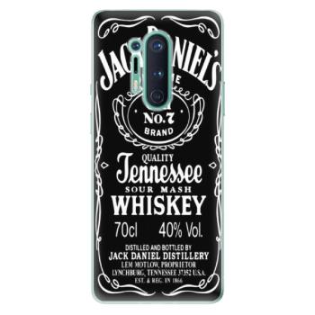 Odolné silikonové pouzdro iSaprio - Jack Daniels - OnePlus 8 Pro