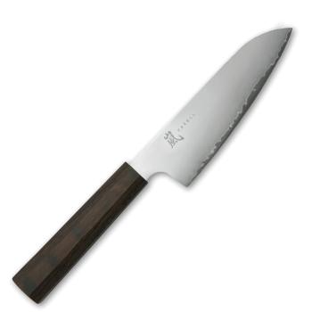 Santoku nůž HANA 12,5 cm, hnědá, Yaxell