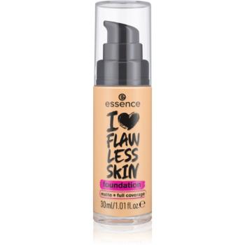 essence I LOVE FLAWLESS SKIN krycí make-up s matným efektem odstín 50 - Medium Ivory 30 ml