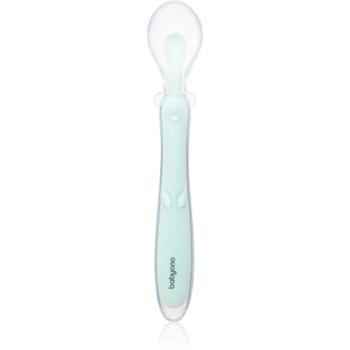 BabyOno Silicone Spoon 6m+ kiskanál gyermekeknek Mint 1 db