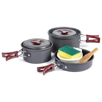 Naturehike set hliníkového nádobí pro 2-3 osoby 680g (6927595787205)