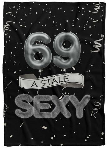 Deka Stále sexy – Černá (věk: 69, Podšití beránkem: NE)