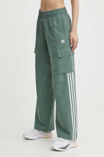 Tepláky adidas Originals zelená barva, s aplikací, IZ0716