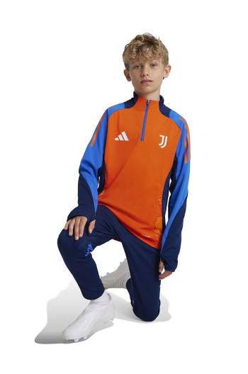 Dětské tričko s dlouhým rukávem adidas Performance JUVE TR TOPY oranžová barva, IS5817