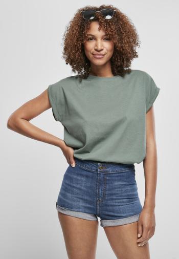 Urban Classics Ladies Extended Shoulder Tee paleleaf - S